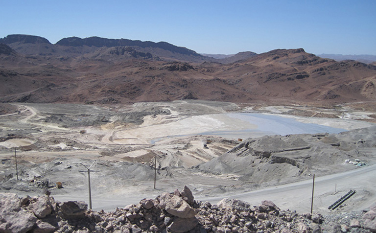 The Bou Azzer mine in Morocco