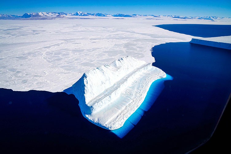An iceberg in McMurdo Sound