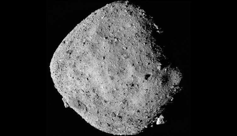 A photo of the asteroid Bennu